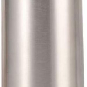 Stainless Steel Thermal Bottle with Cup Vacuum Insulated Bottle for Hot and Cold Drinks Coffee Cup Travel Mug Vacuum Flask for Tea 17Oz/500Ml(Silver)