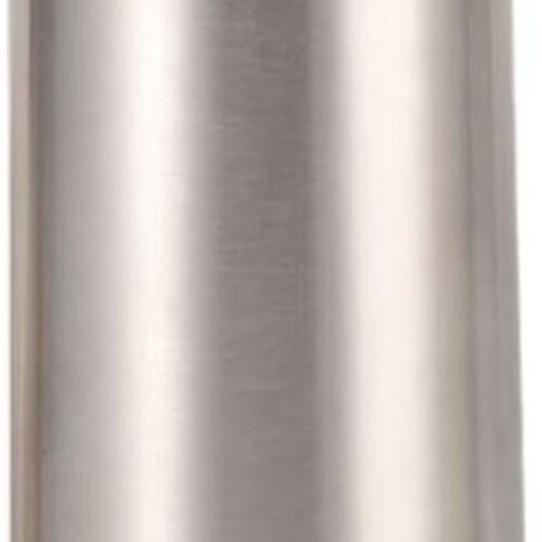 Stainless Steel Thermal Bottle with Cup Vacuum Insulated Bottle for Hot and Cold Drinks Coffee Cup Travel Mug Vacuum Flask for Tea 17Oz/500Ml(Silver)