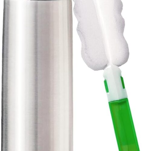 Best Stainless Steel Coffee Thermo | & Triple Wall Insulated | Hot Water & Cold Drinks for Hours | Perfect for Biking, Backpack, Camping, Office | Fits Most Car Cupholders (500 ML)