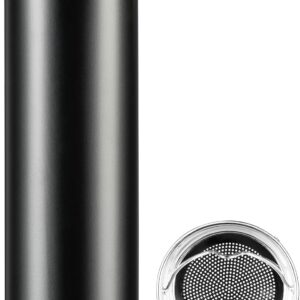 Insulated Water Bottle, 17 oz Stainless Steel Water Bottles, Double Wall Vacuum Hot Drinks Thermo, Metal Water Bottle Keeps Hot for 12 Hrs, Cold for 24 Hrs, for Coffee, Tea